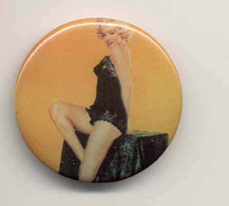Marilyn Monroe Gentlemen Prefer Blondes pinback