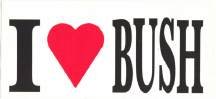 George Bush Bumper Stickers