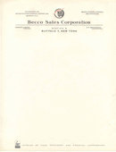 Becco Buffalo Stationary Sheet