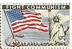 Fight Communism Stamp 1949