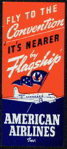 American Airlines Baggage Label