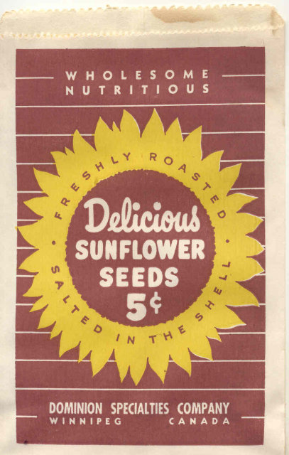 Sunflower Seed Bag