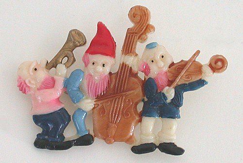 Occupied Japan Elf Pins