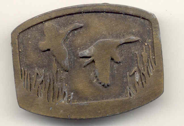 Indiana Bird Buckle