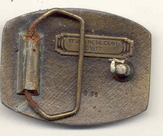 Indiana Bird Buckle