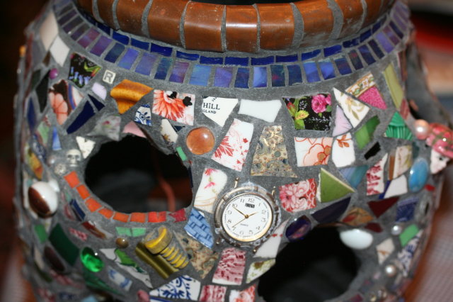 Mosaic Strawberry Pot