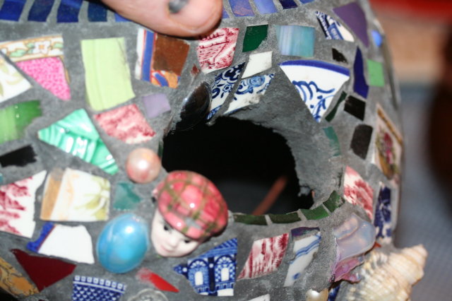 Mosaic Strawberry Pot