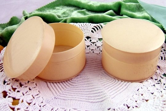 Celluloid Powder Box