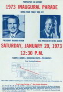 Nixon Inaugural Flyer