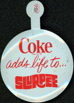 Coke Tin Lapel Tab