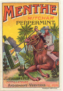 Menthe Peppermint Label