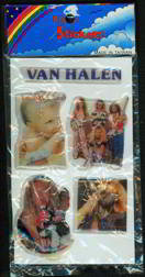 Van Halen Stickers 1980s