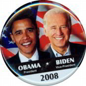 Obama Biden Pinback