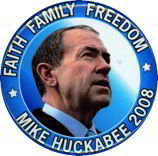 Mike Huckabee President Pin