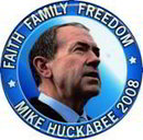Mike Huckabee President Pin