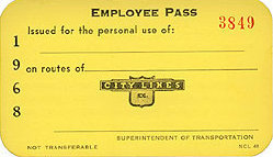 City Lines Bus Pass