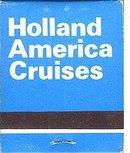 Holland American Cruise Matchbooks