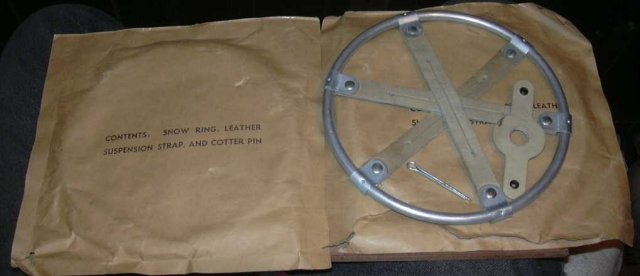 Canada WW2 Ski Pole Rings