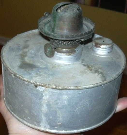 P&A Brass Oil Lamp