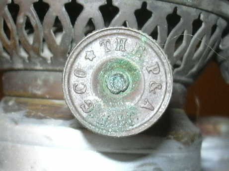 P&A Brass Oil Lamp