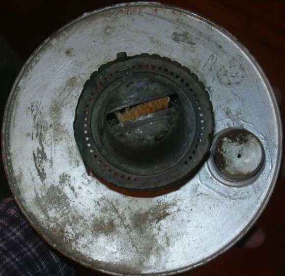 P&A Brass Oil Lamp