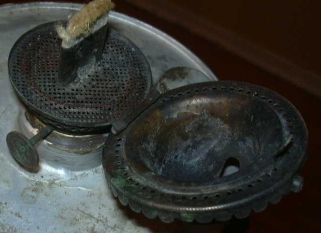 P&A Brass Oil Lamp