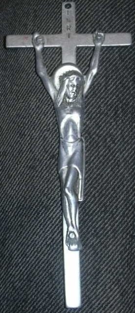Aluminum Christ Crucifix
