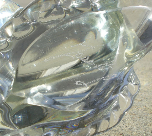Zanetti Crystal Snail Sculpture