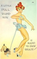 Little Pull Comical Postcards
