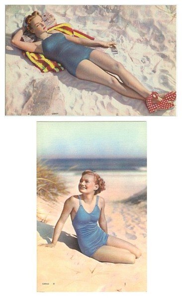 Jumbo Bathing Beauty Postcards