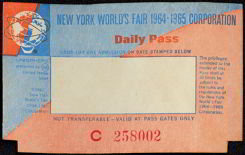 World's Fair Ticket