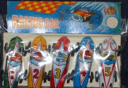 Japan Litho Toy Cars - Indy 500 Type 1960s