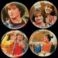 Mork & Mindy Pinbacks 1970s