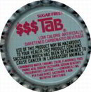 Diet Tab Soda Bottle Cap 1970s
