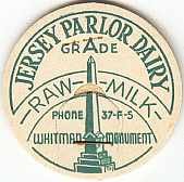 Whitman Dairy Milk Pogs