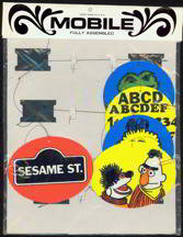 Sesame Street Toy Mobile
