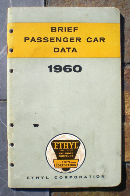 Ethyl Gas Car Booklet