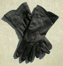 Black Costume Gloves V Wrist