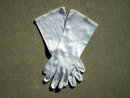 Cream Plain Costume Gloves