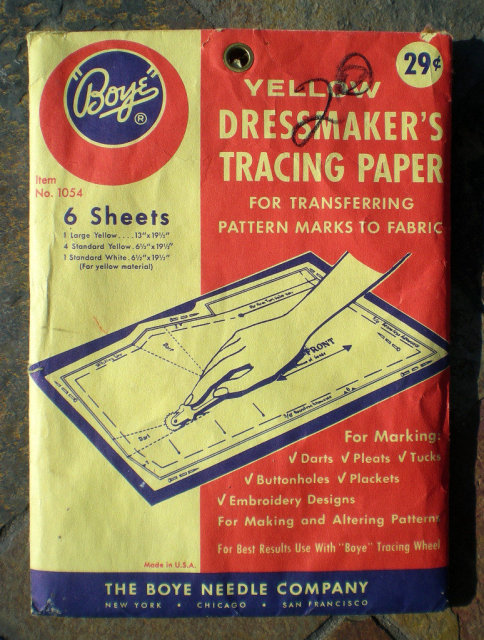 Dressmaker Tracing Paper Full 1940s