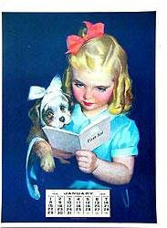 Learning by Doing 1930s Calendar