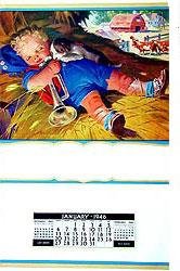 1946 Little Boy Blue Calendar