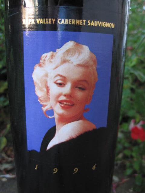 Marilyn Monroe Cabernet Saugvignon Wine 1994