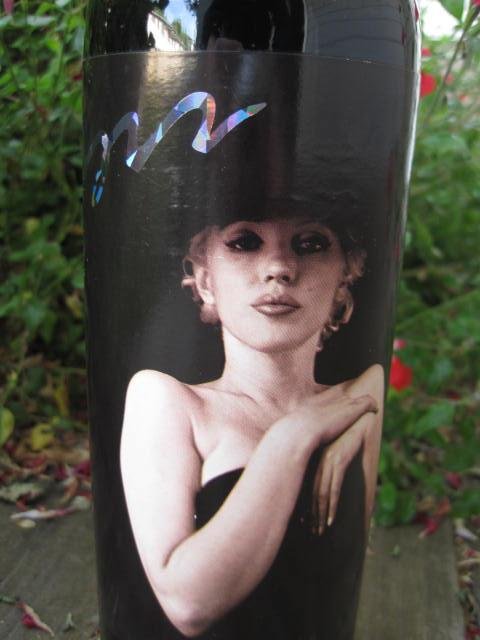1996 Marilyn Monroe Red Wine Bottle Unopened