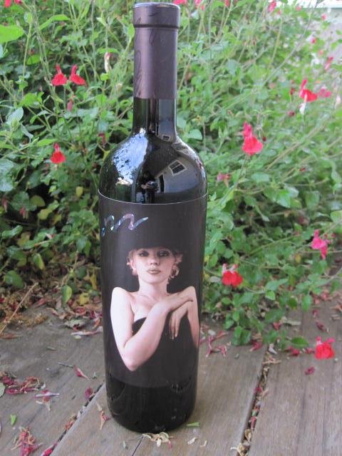1996 Marilyn Monroe Red Wine Bottle Unopened