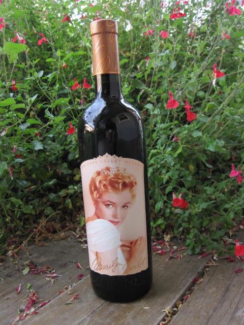 1998 Marilyn Monroe Red Wine Bottle Unopened