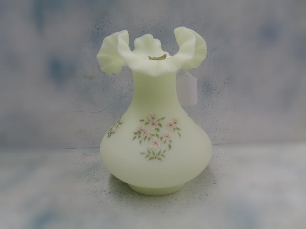 Signed Fenton Vase