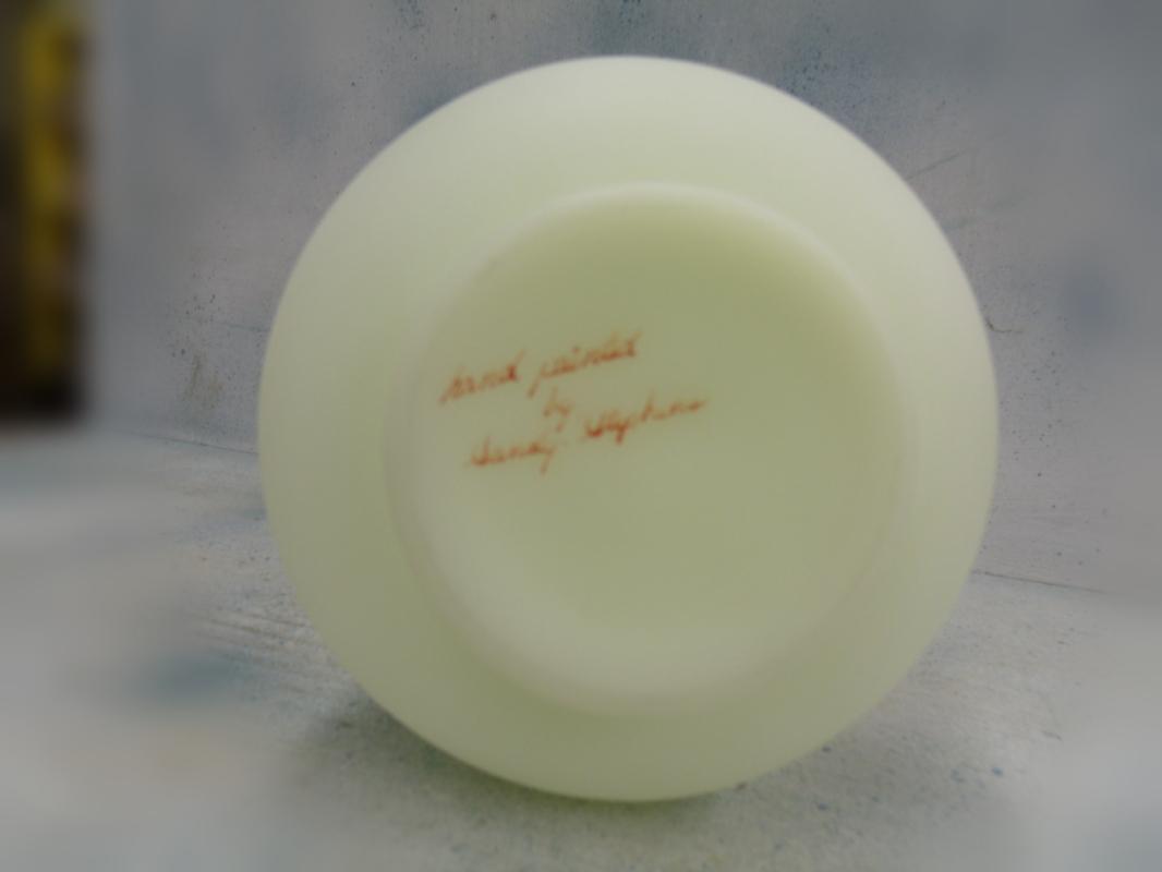 Signed Fenton Vase