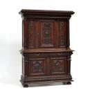 Antique French Carved Renaissance Cabinet Buffet