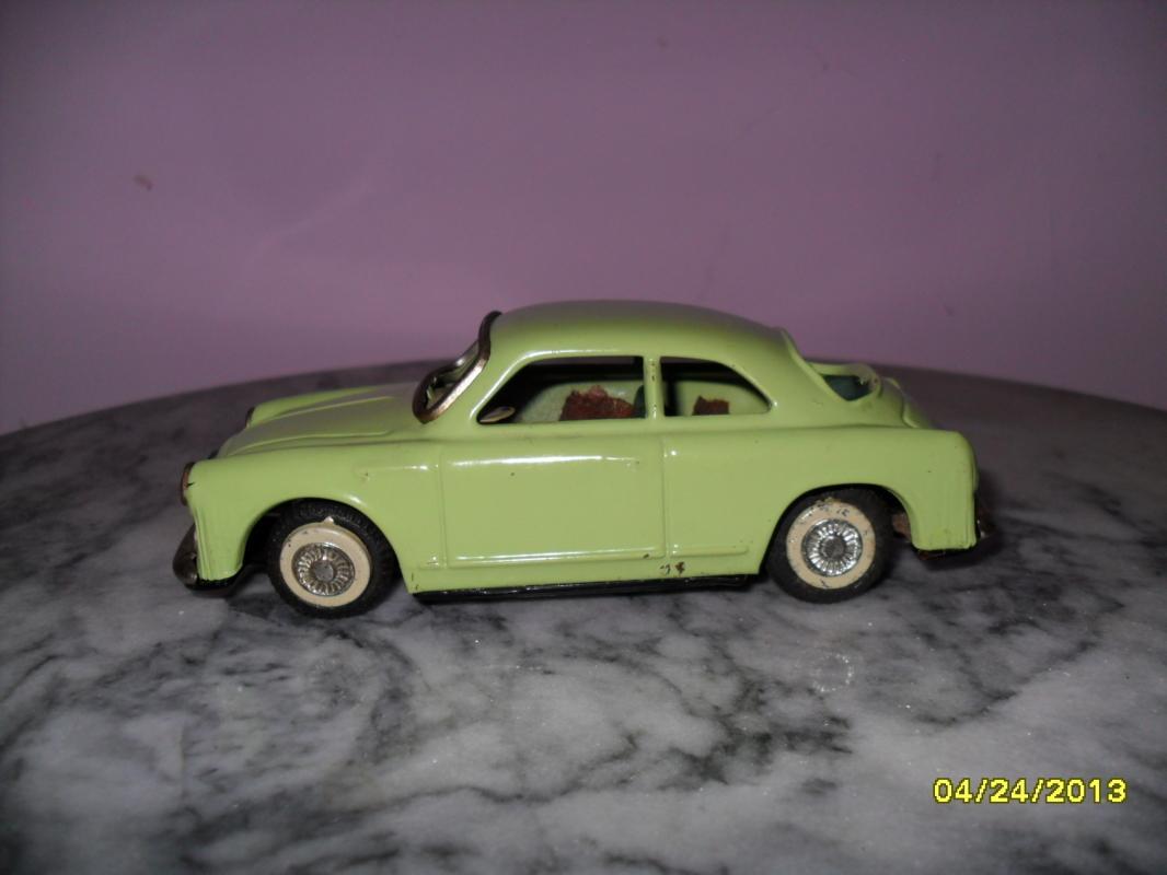 Vintage Tin Litho Friction Alfa Romeo car made in Japan